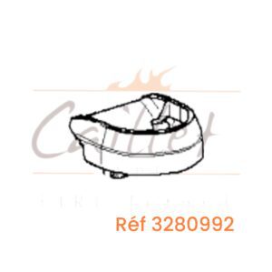 BATTIFIAM.GHISA VERN.SIL.NOIR MIRKA