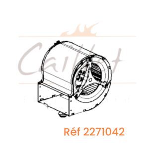 MOTEUR CENTRIFUGE D2E120AA0107