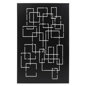 PLAQUE MURALE GÉOMÉTRIE L80 H120