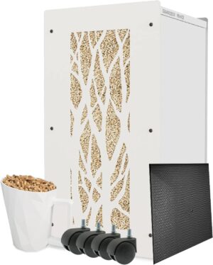 Gros pack rangement granulés de bois Arbre Blanc 55kg