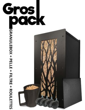 Stockage granulés gros pack arbre 30Kg